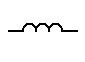 Symbole d'une inductance, bobine, self