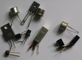 Photo de transistors bipolaires