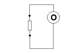 Schema electrique mesure ohmetre