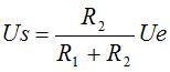 Formule du pont diviseur de tension